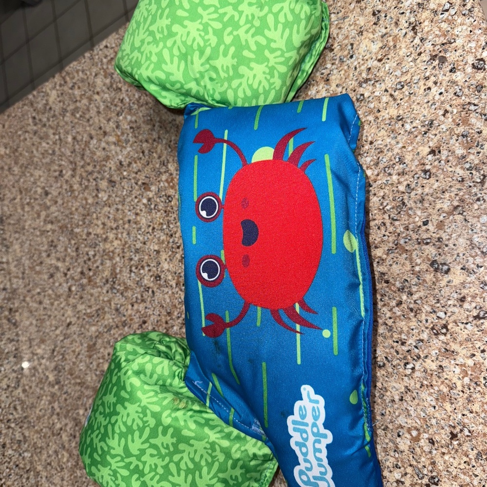 Puddle Jumper Crab Child 33-55 lb Life Vest Rear Buckle